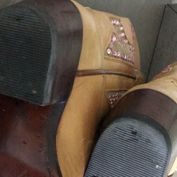 Frye tan cowboy boots - Picture 4 of 5